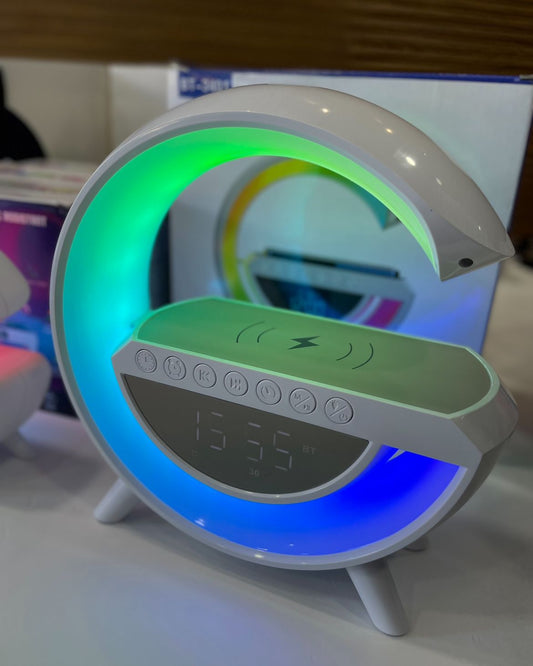 BT-3401 LED Wireless Charging Speaker