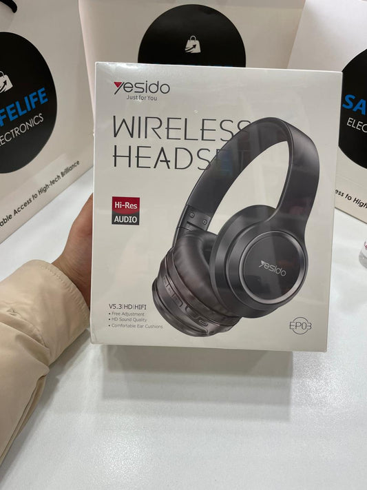 Yesido Wireless Headphones V5.3 HD HiFi.