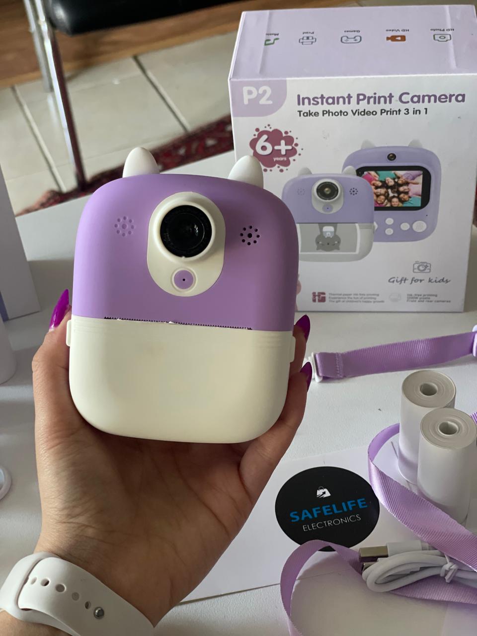 Instant print camera 3in1 6+