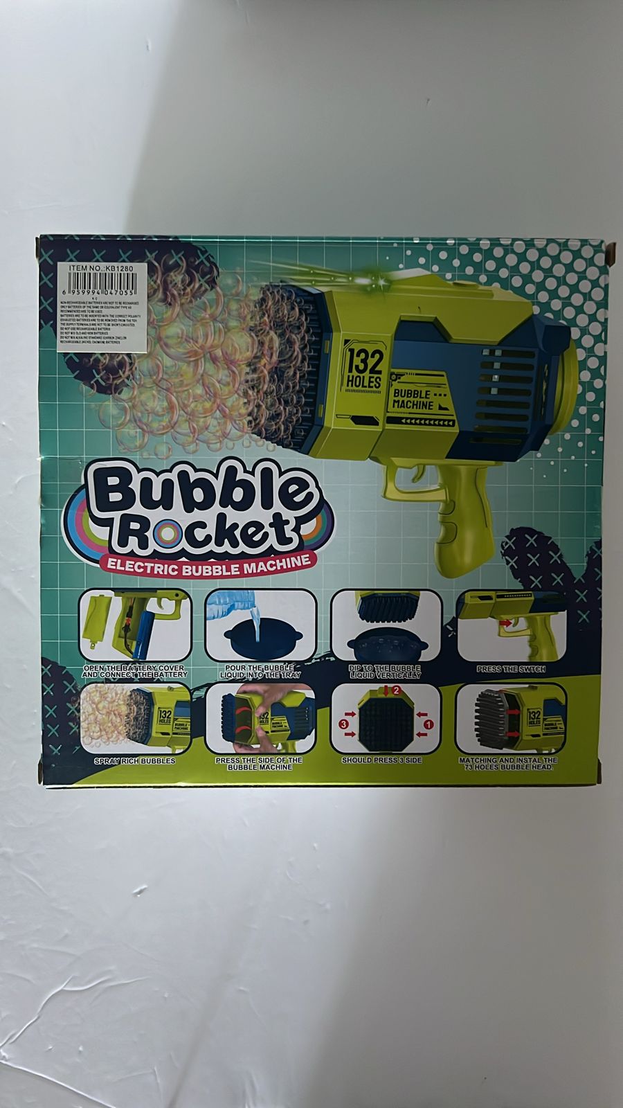 Bubble Rocket Machine 3+, Electric