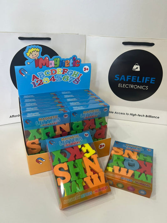 Magnetic Letters & Numbers (English)