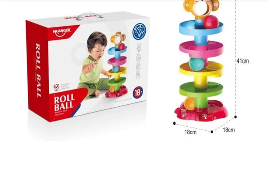 Roll Ball Tower Toy